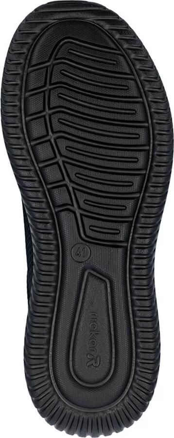 Rieker Heren Instap Sneaker Low B9655-00 Black Blue - Foto 7