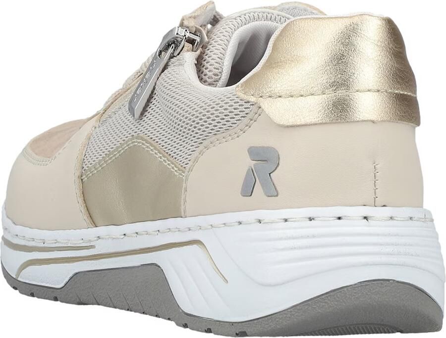 Rieker Sneakers laag beige taupe - Foto 5