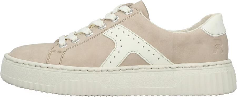 Rieker dames plateausneaker beige - Foto 6