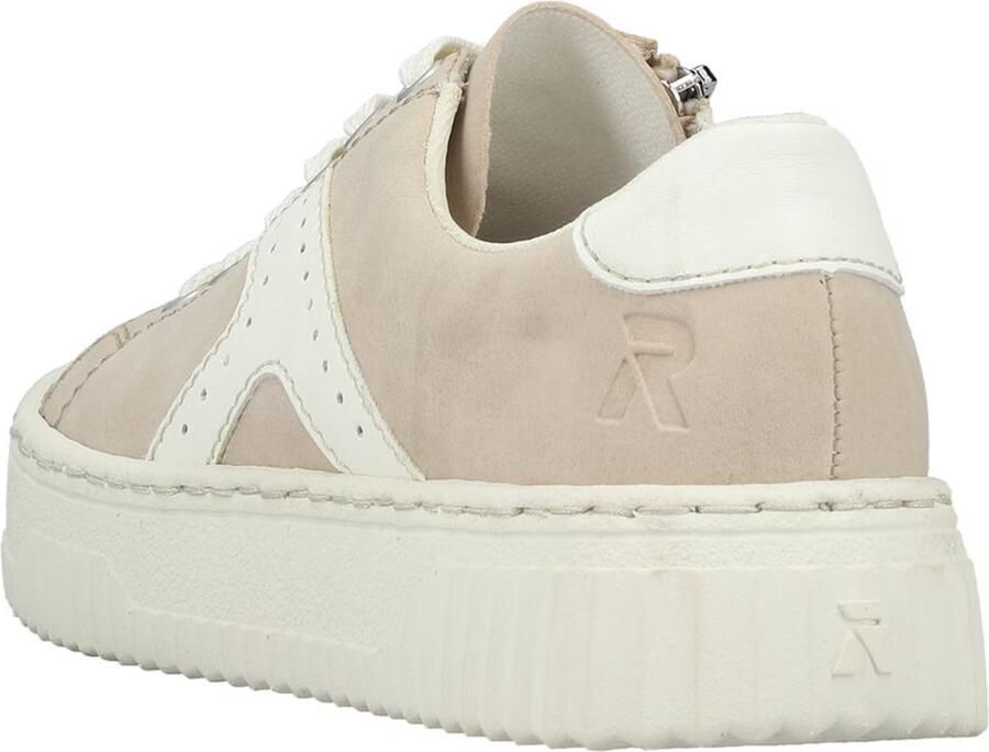 Rieker dames plateausneaker beige - Foto 5
