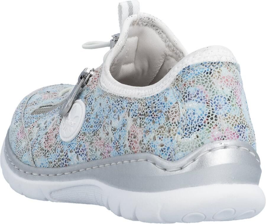 Rieker dames slip-on schoenen wit gekleurd - Foto 4