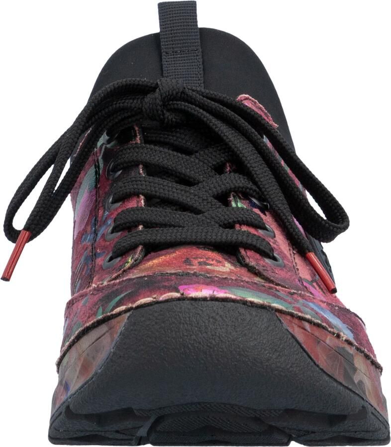 Rieker Sneakers laag blauw pink donkerroze zwart - Foto 7