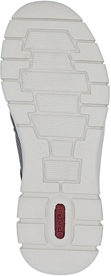 Rieker Slip-on sneakers Instapper halfhoge schoen vrijetijdsschoen met elastiek om in te stappen - Foto 6