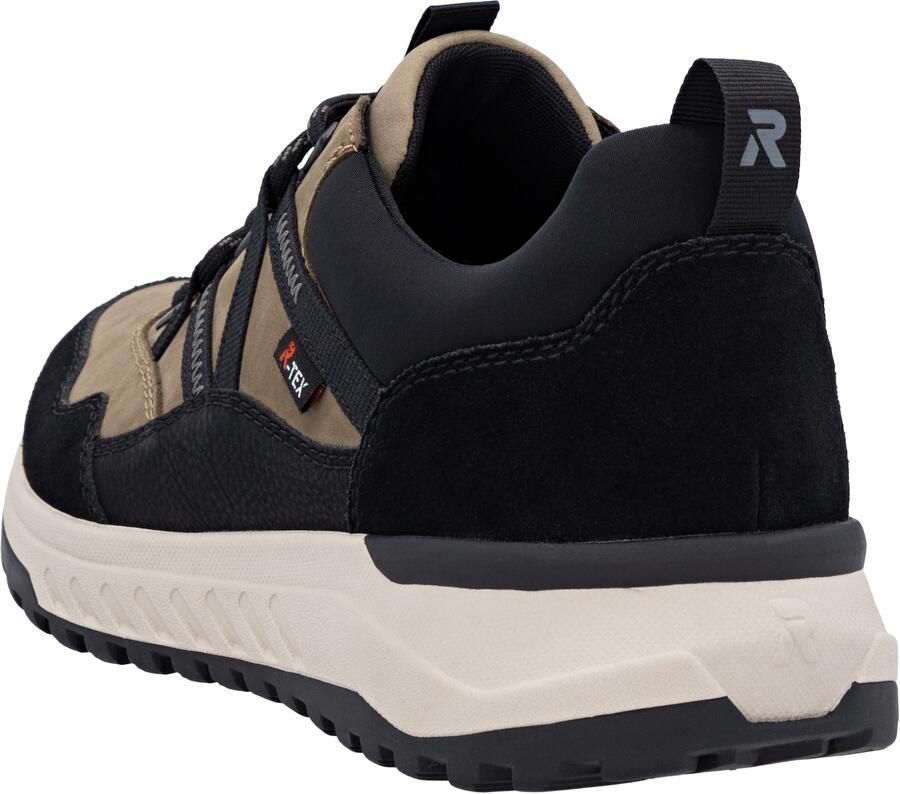 Rieker -art- art U0104 20-zwart-beige-heren-veter - Foto 2