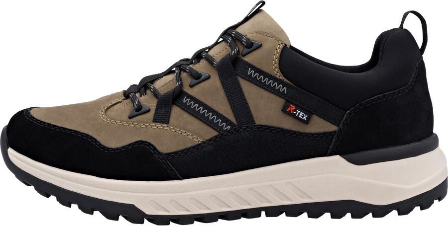 Rieker -art- art U0104 20-zwart-beige-heren-veter - Foto 4
