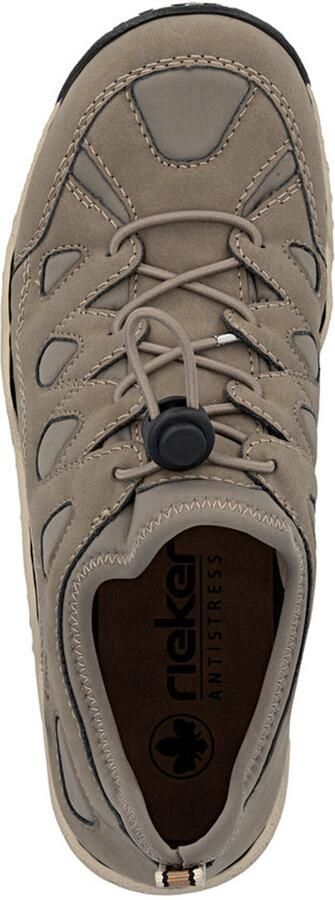 Rieker Dames Instapper Comfort Schoen L0551-64 Beige - Foto 8