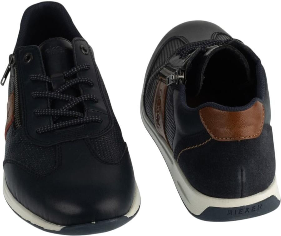 Rieker Sneakers met rits vrijetijdsschoen lage schoen veterschoen - Foto 3