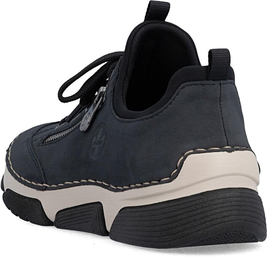 Rieker lage damesslipschoen 45973-17 Blue - Foto 5
