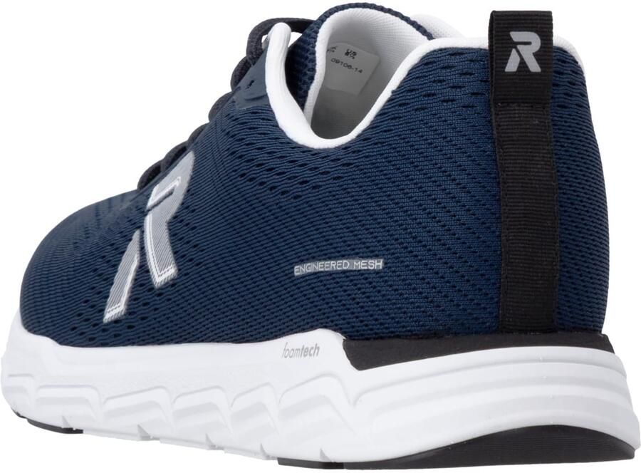 Rieker Sneakers laag donkerblauw wit - Foto 2