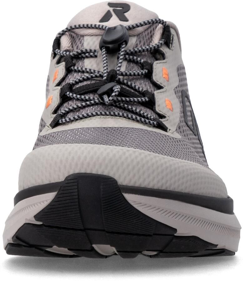 Rieker Sneakers laag grijs greige zwart - Foto 2