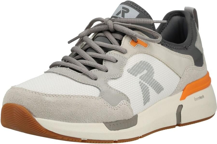 Rieker Sneakers laag grijs lichtgrijs donkergrijs wit - Foto 3
