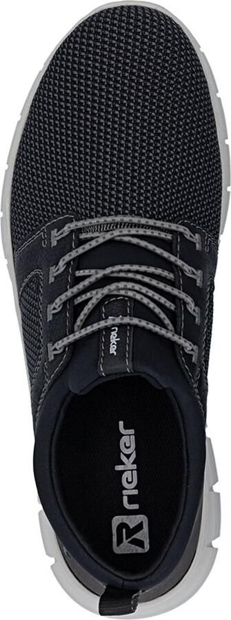 Rieker Slip-on sneakers Instapper halfhoge schoen vrijetijdsschoen met elastiek om in te stappen - Foto 11