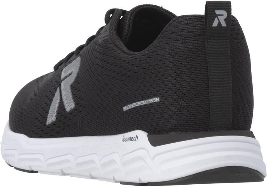 Rieker Sneakers laag grijs zwart - Foto 3