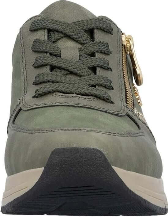 Rieker Sneakers vrijetijdsschoen veterschoen halfschoen met modieuze accenten - Foto 3