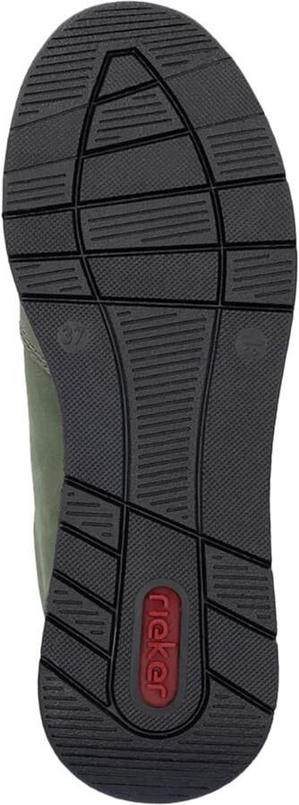 Rieker Sneakers vrijetijdsschoen veterschoen halfschoen met modieuze accenten - Foto 5