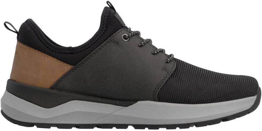 Rieker Heren Slipper Extra Wijd Elastiek 06058-00 Black