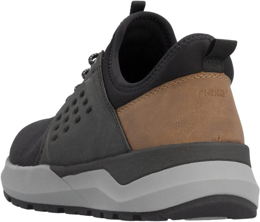 Rieker Heren Slipper Extra Wijd Elastiek 06058-00 Black - Foto 7