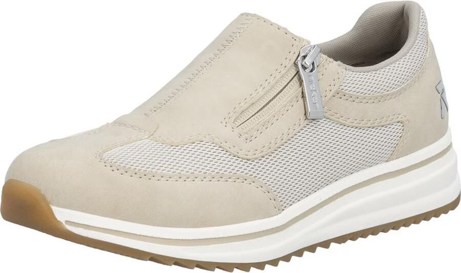 Rieker dames instappers beige Extra breed - Foto 2