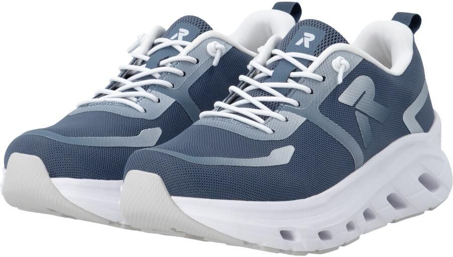 Rieker Sneakers laag marine duifblauw - Foto 4