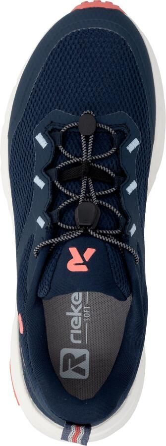 Rieker Sneakers laag marine - Foto 6
