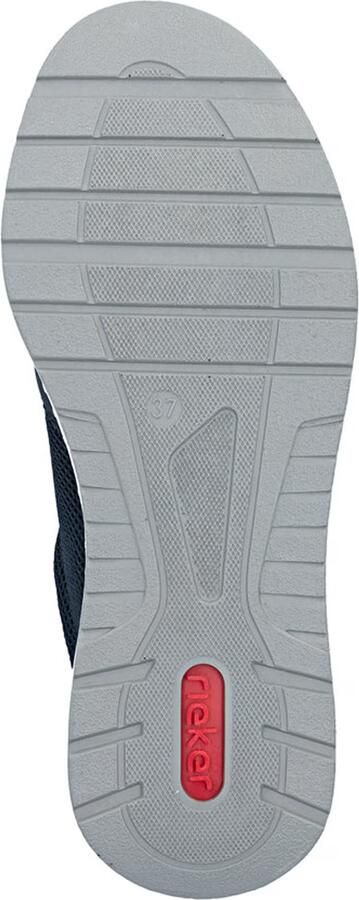 Rieker Dames Sneaker Low Sneaker Casual Comfortabel Memory-Foam 53101-14 Blue - Foto 7