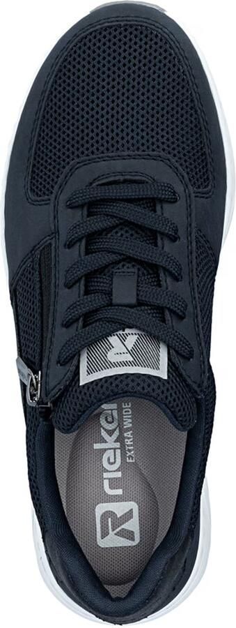 Rieker Dames Sneaker Low Sneaker Casual Comfortabel Memory-Foam 53101-14 Blue - Foto 8