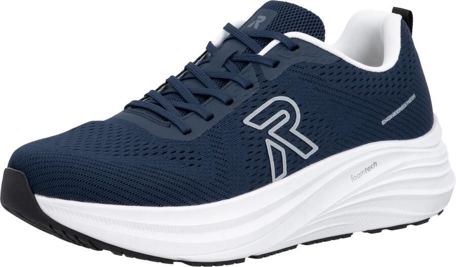 Rieker Sneakers laag navy lichtgrijs - Foto 6