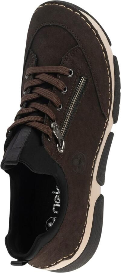 Rieker Veterschoen ' Shoes 45973' donkerbruin - Foto 5