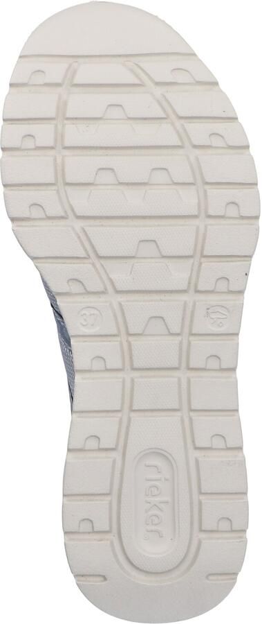 Rieker Sneakers laag smoky blue duifblauw lichtblauw grijs - Foto 11