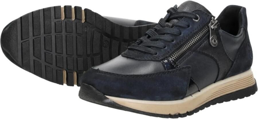 Rieker art. 49010-14 blauw sneaker H leest dames - Foto 7