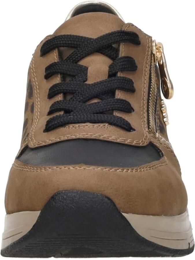 Rieker Sneakers vrijetijdsschoen veterschoen halfschoen met modieuze accenten - Foto 3