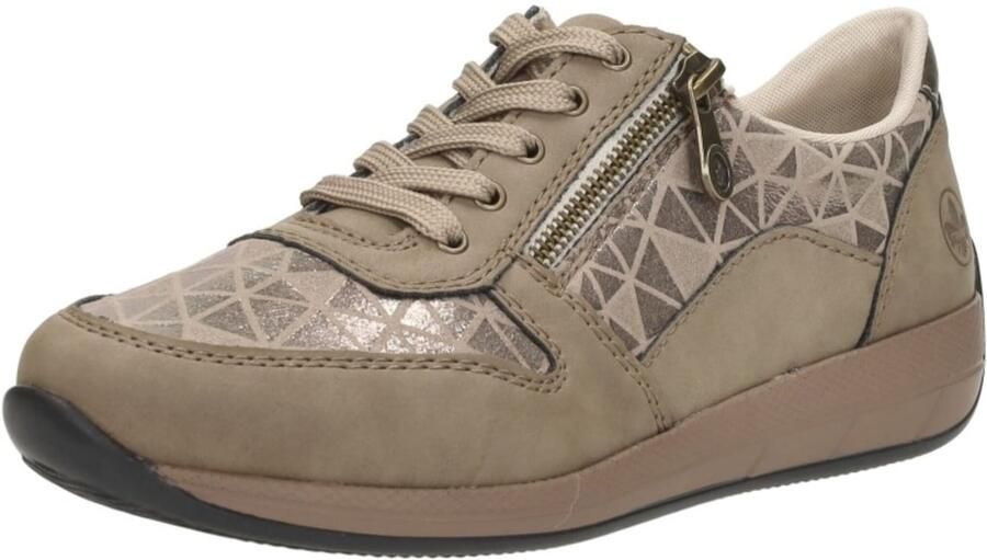 Rieker Sneakers laag 'Sneakers Laag' donkerbeige - Foto 4