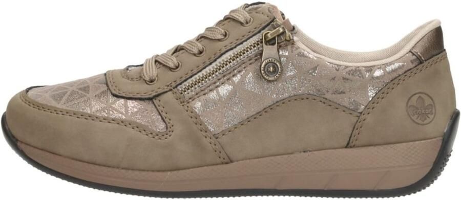 Rieker Sneakers laag 'Sneakers Laag' donkerbeige - Foto 2