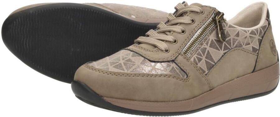 Rieker Sneakers laag 'Sneakers Laag' donkerbeige - Foto 7