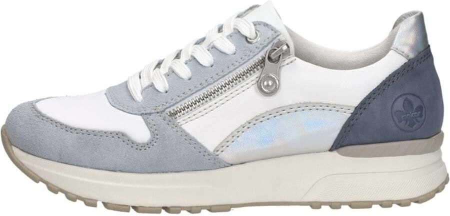 Rieker Sneakers laag 'Sneakers Laag' lichtblauw - Foto 7