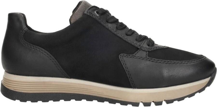 Rieker Sneaker 49010-00 Zwart Combi Verwisselbaar Voetbed - Foto 2