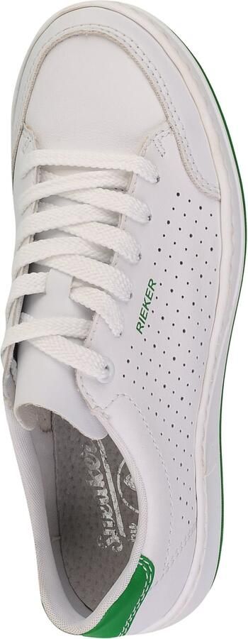 Rieker Sneakers M5907-80 Vrouwen Wit - Foto 2