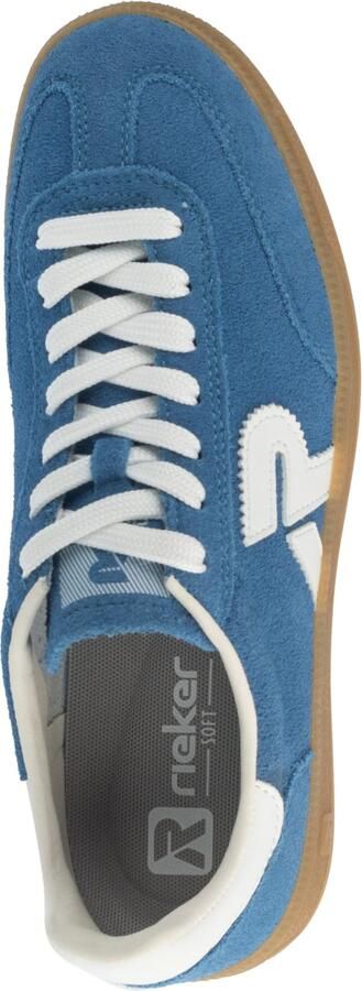 Rieker Sneakers W2200 Vrouwen Blauw - Foto 4