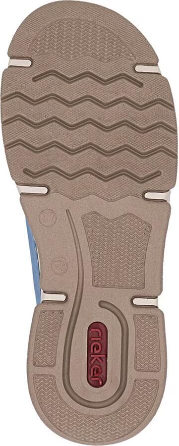 Rieker lage damesslipschoen 45973-14 blauw - Foto 6