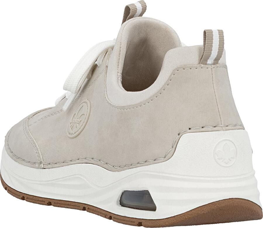 Rieker dames slip-on schoenen beige - Foto 4