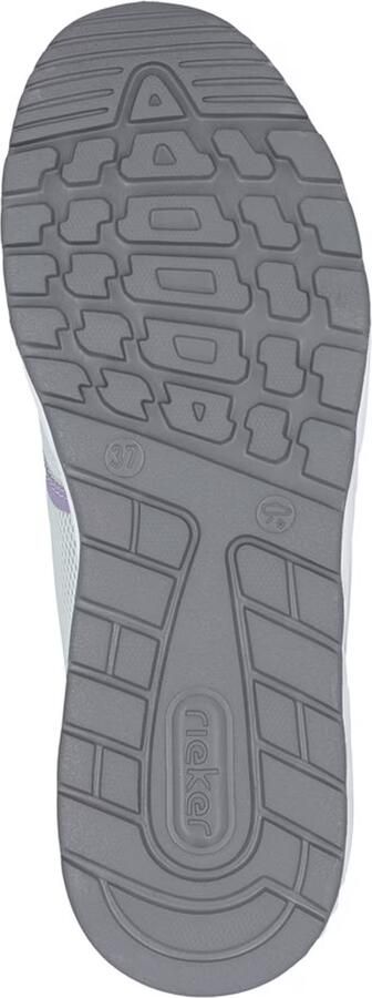 Rieker Sneakers laag taupe mintgroen sering - Foto 6