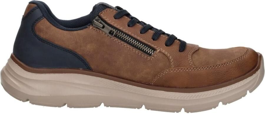 Rieker B1801-24 heren veterschoenen sportief bruin - Foto 15