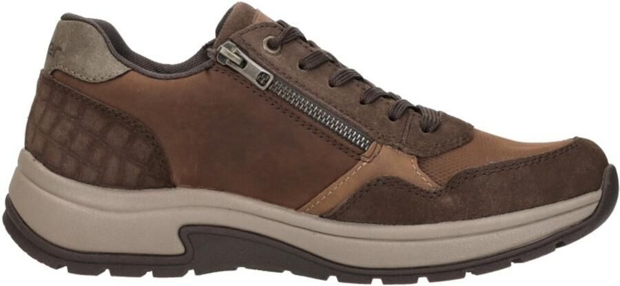 Rieker Sneakers laag 'Veterschoenen Laag' donkerbruin