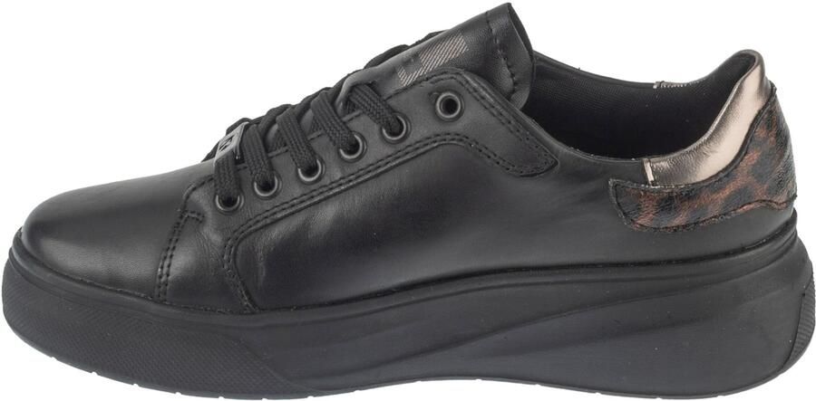 Rieker Sneakers laag 'W2303' bruin bruin gemêleerd zwart zilver - Foto 6