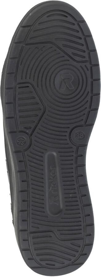 Rieker Sneakers laag 'W2303' bruin bruin gemêleerd zwart zilver - Foto 4