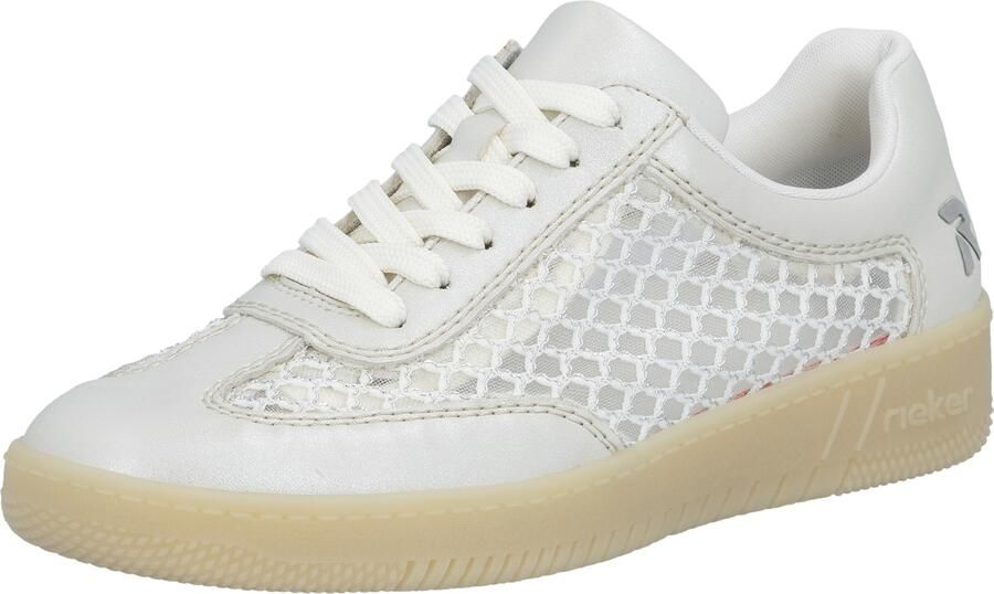 Rieker dames veterschoenen grijs - Foto 3