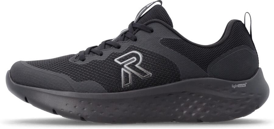Rieker Sneakers laag zilvergrijs zwart - Foto 4