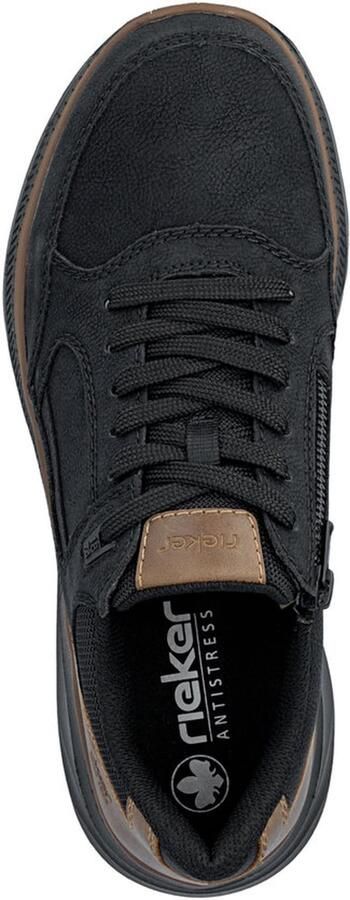 Rieker Sneakers laag 'Veterschoenen Laag' zwart - Foto 5