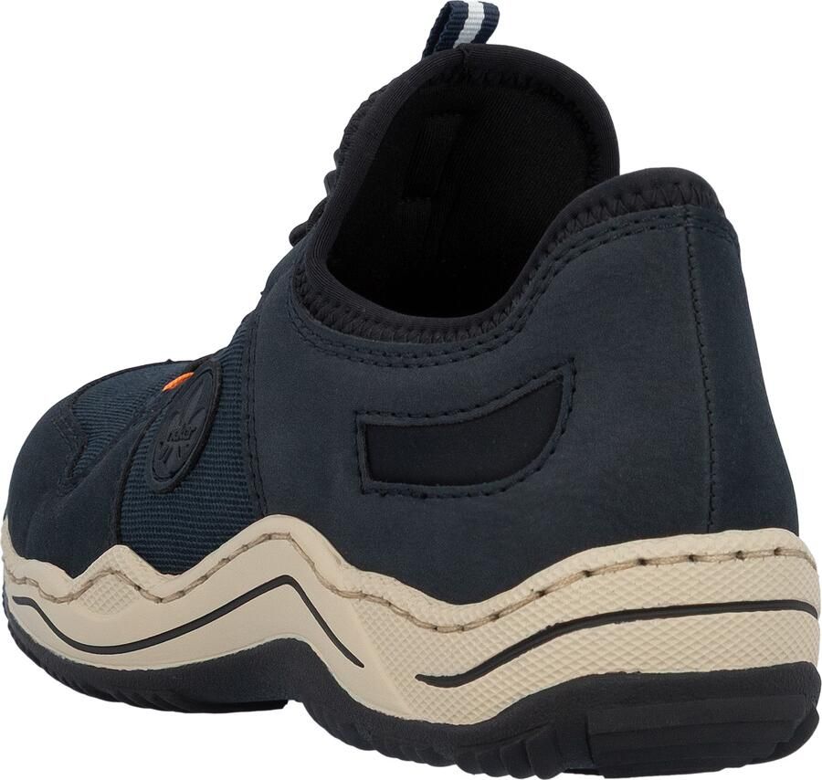 Rieker Dames Slipper Slip-On Casual Comfortabel Memory-Foam L0593-14 Blauw - Foto 5