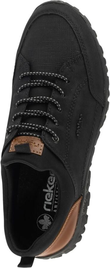 Rieker Heren Slipper Elastiek Comfortwijdte G 08150-00 Zwart - Foto 3